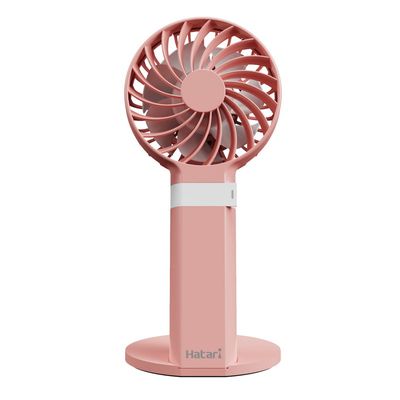 HATARI HandyWind Max Portable Fan 2.5 Inch (Pink) H2P5D1